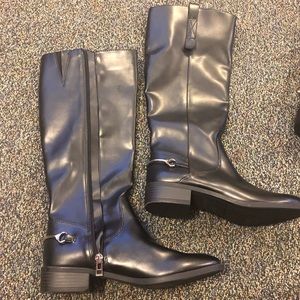 Sam and Libby tall English boots